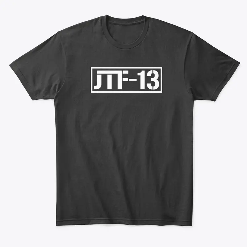 Black T-Shirt with JTF-13 brand